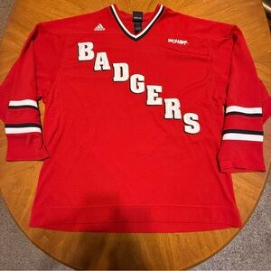 Vintage Badgers Hockey Jersey (2000s)
